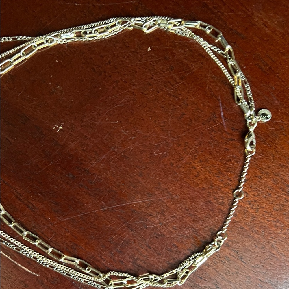 JCREW ⭐️ Gold Layered Necklace - Picture 10 of 14